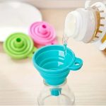 Foldable Silicone Funnel – Space Saving Kitchen & Oil Transfer Tool
